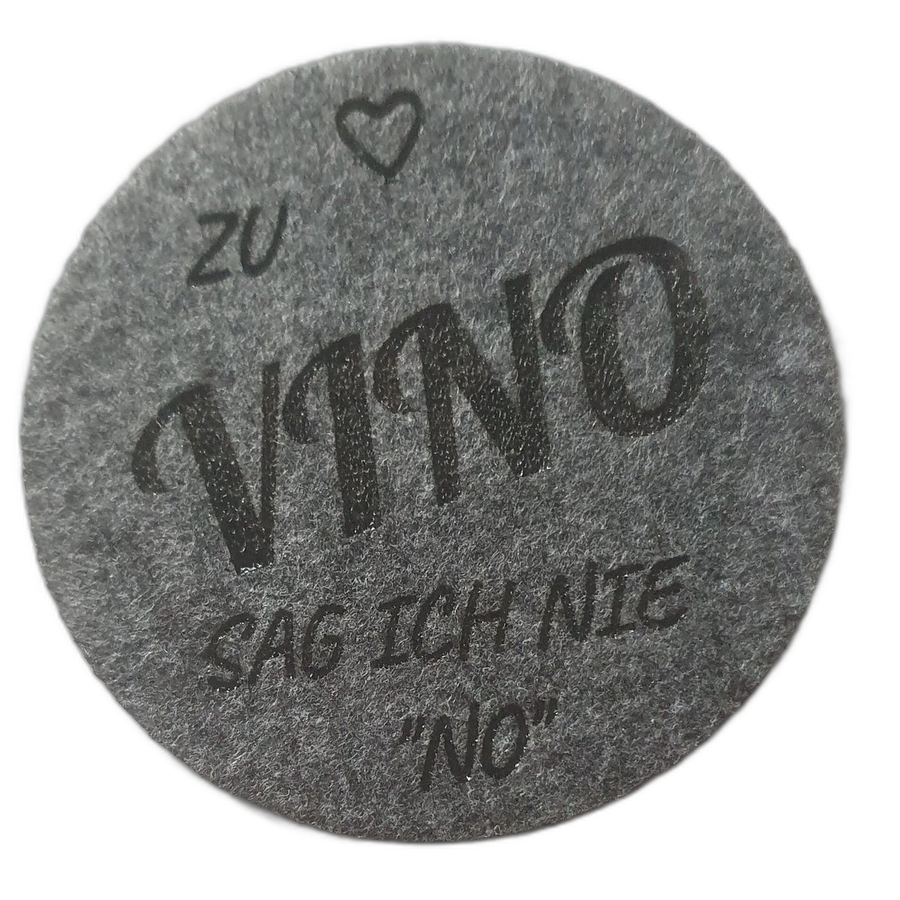 Untersetzer Filz Rund