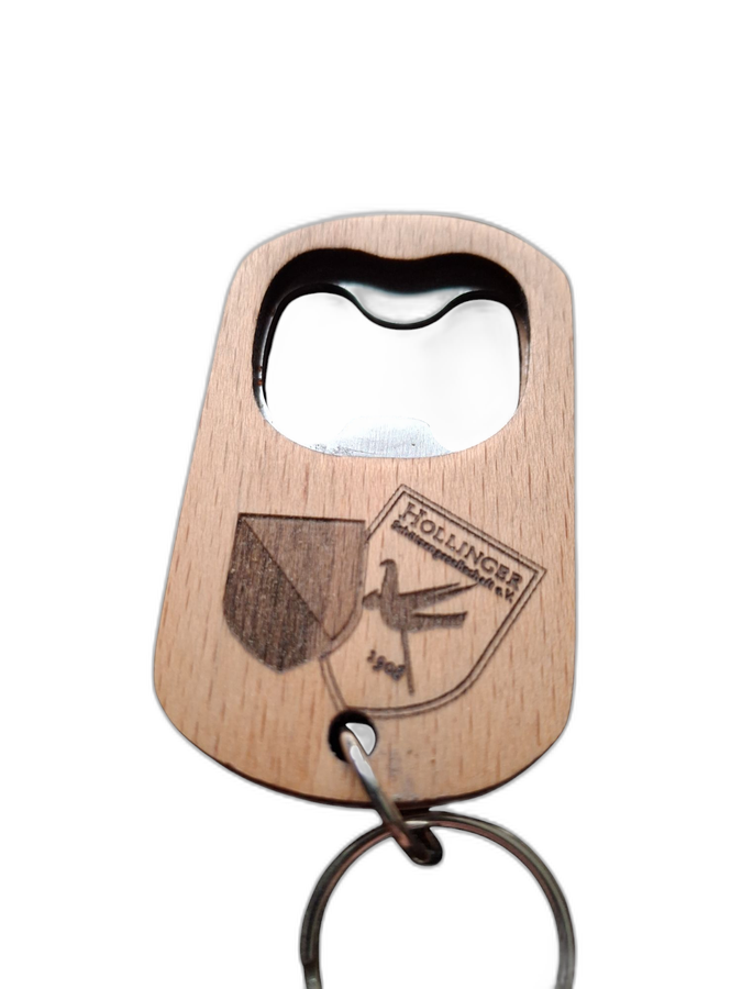 Flaschenoeffner Holz Als Schluesselanhaenger