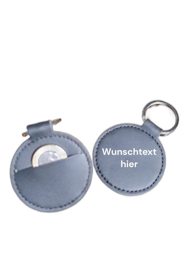 Schlüsselanhänger mit Fach
